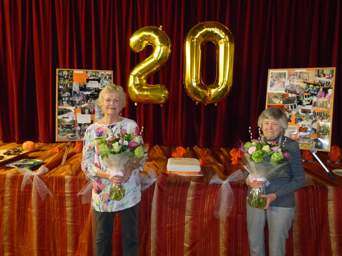 Lorna & Beth at 20th Anniversary